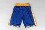 Golden State Warriors Vintage Shorts Bleu